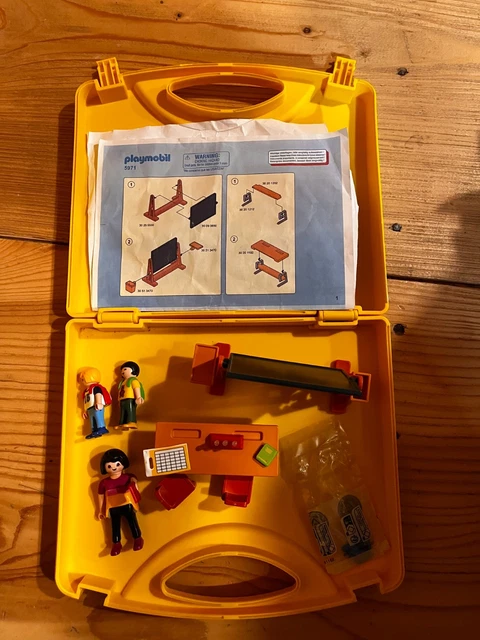 PLAYMOBIL CITY LIFE Valisette vétérinaire rouge transportable réf 5653