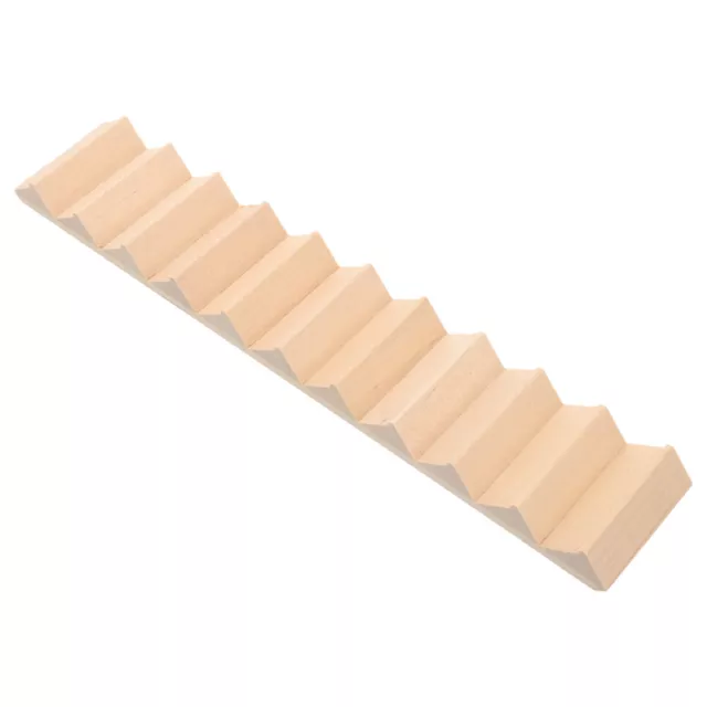 Dolls House Stairs Miniature 1:12 Scale Wooden Model-