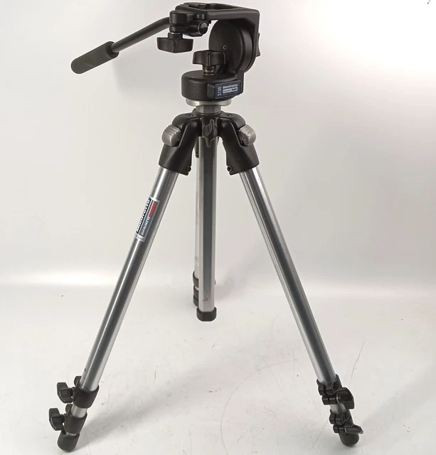 Bogen Manfrotto 3001N Tripod w/3130 Micro Fluid Head
