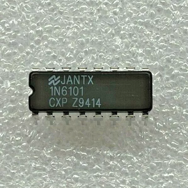 JANTX1N6101, NSC Rectifier Diode, 0.3A, 65V V(RRM), Silicon, 16 PIN DIP