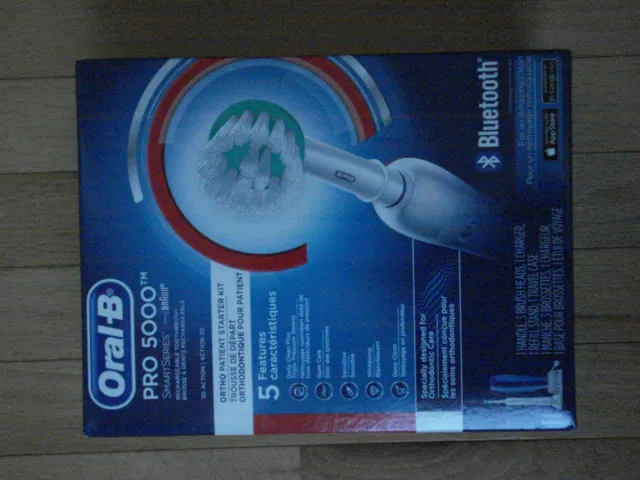 Cepillo de dientes eléctrico recargable Oral-B Pro 5000 serie inteligente azul