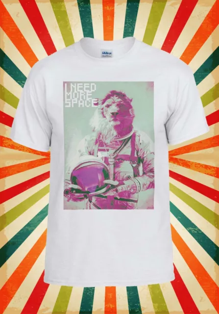 I Need More Space Galaxy Astronaut Men Women Vest Tank Top Unisex T Shirt 1570