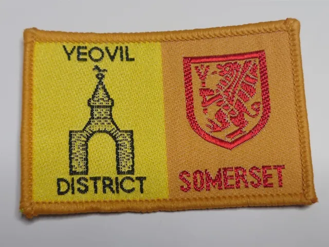 Yeovil Somerset Double County District Scout Patch Scouting Badge