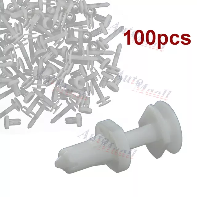 100pc Door Trim Panel Push Type Retainer Clip 15960325 for GMC Truck Chevy Buick