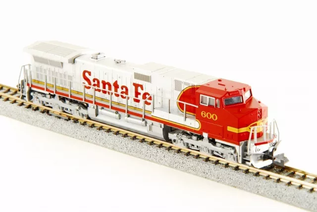 KATO N-Scale 176-3501 GE C44-9W SF SANTA FE #600 made in JAPAN "Junk condition"