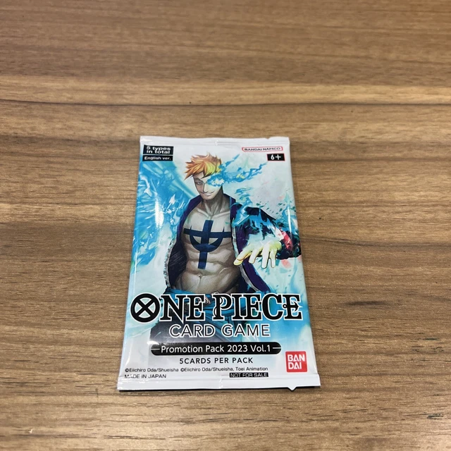 ONE PIECE CARD Game Promotion Pack 2023 Vol.1 English OPENED EUR 1,14