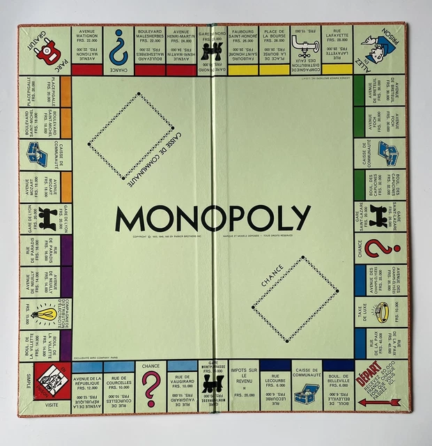 MONOPOLY édition de luxe jeu de société Miro Company
