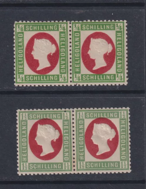 British colony  HELIGOLAND   1873/90 - SUPER MNH  as in the scans