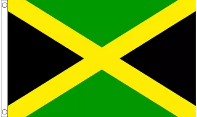 Jamaica Nacional Bandera Ataúd Cortina Con Speedy Despacho