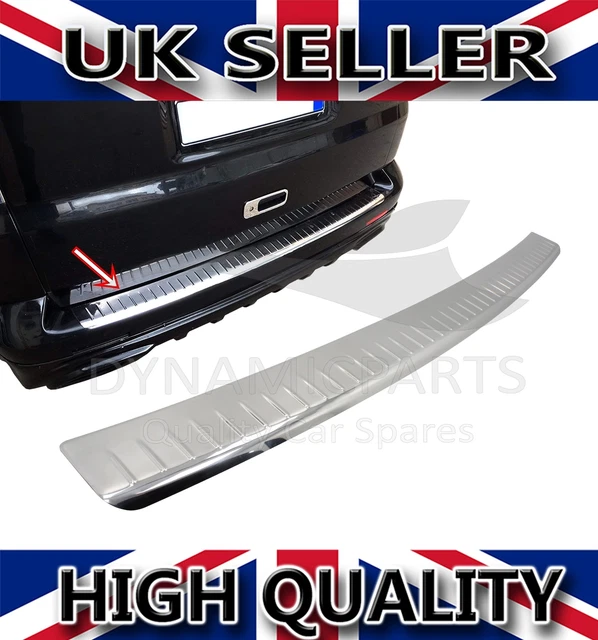 FOR VW T5 Transporter Chrome Rear Bumper Protector Stainless Steel 2003