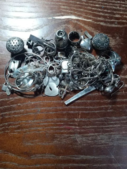 Over 10 Oz Sterling Silver Jewelry Lot