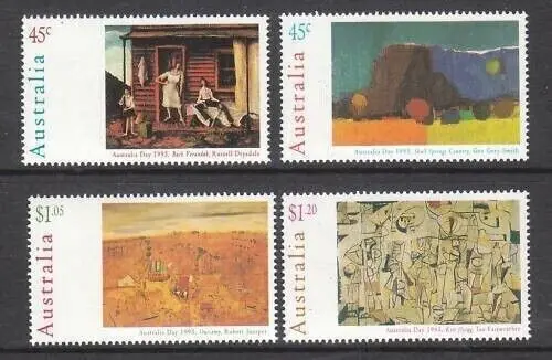 Mint 1995 Australian Paintings   Stamp Set