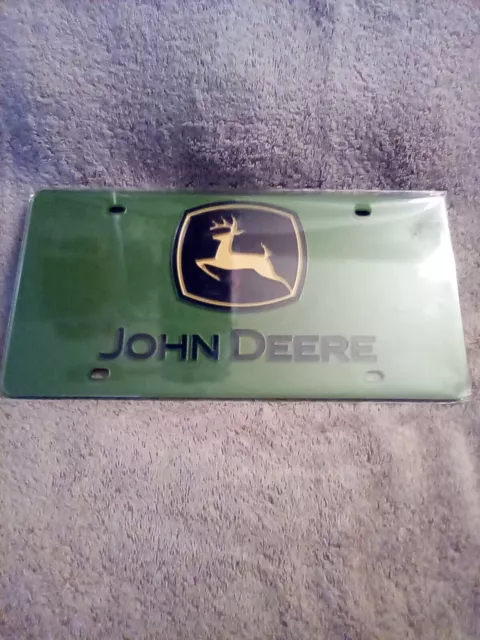 WinCraft John Deere License Plate Trademark