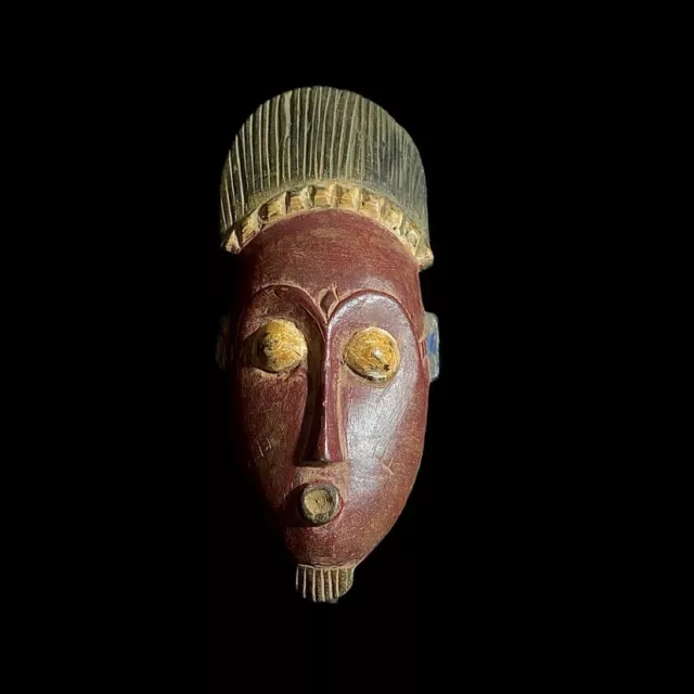 African mask antiques tribal Guro Mask vintage African Art Baule Antique -8637