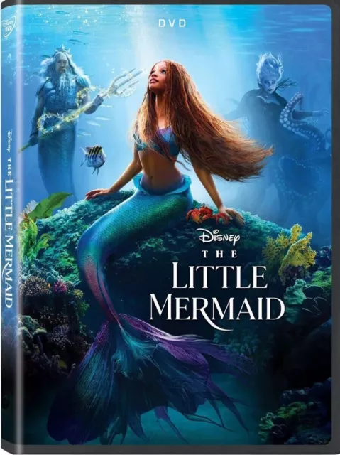 The Little Mermaid (DVD, 2023) NEW