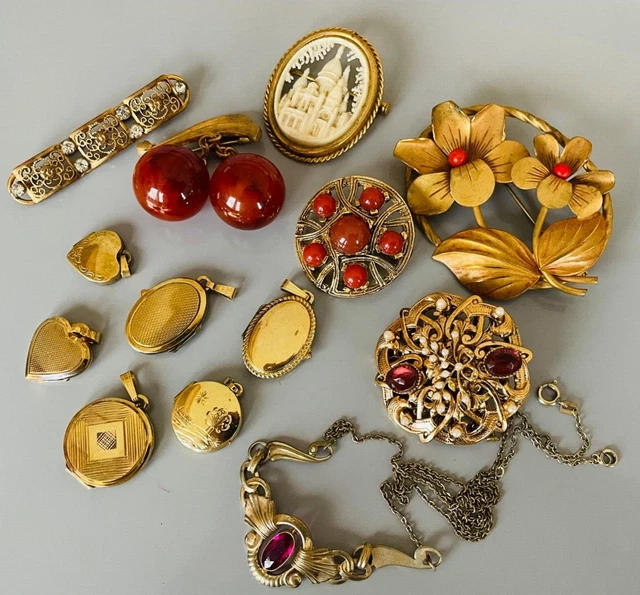 Sammlungen, Schmuck & Accessoires, Antik- & Vintage-Schmuck, Antiquitäten & Kunst - PicClick DE