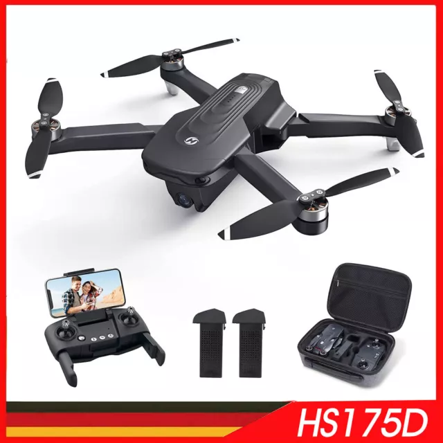 Holy Stone HS175D Faltbar GPS Drohne mit 4K Kamera FHD RC Quadrocopter 46 Min