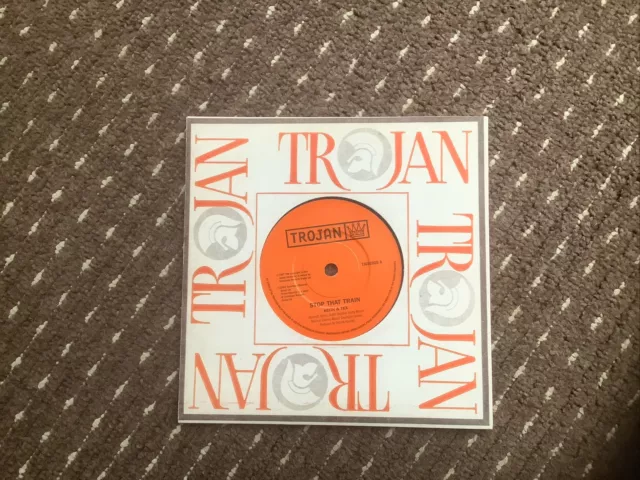 Keith And Tex “Stop That Train” 7” Vinyl Single On Trojan Records
