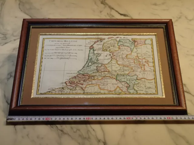 1780 PAYS BAS BELLE CARTE Hollande Zélande Amsterdam Brabant Rotterdam Gueldre