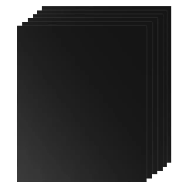 3D Puff Heat Transfer Vinyl 6 Blatt 12""x10"" geschwollen HTV Aufbügeln Vinyl schwarz