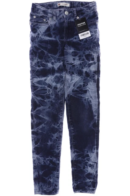 Jeans Levis pantaloni ragazza denim taglia EU 140 elastan cotone blu #56y34hu