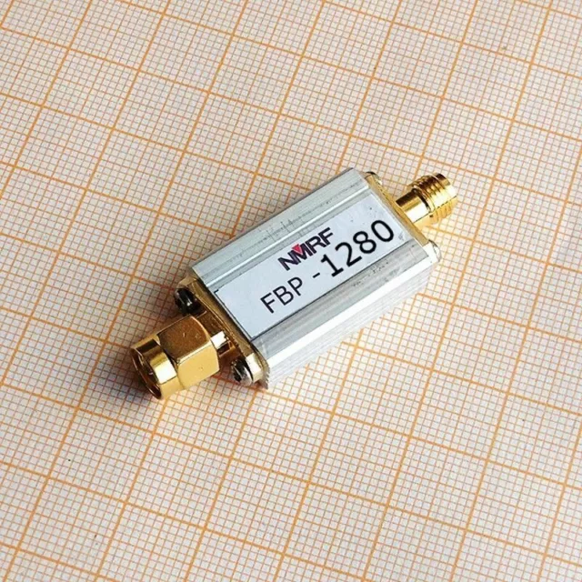 1280 (1220 ~ 1340) MHz band-pass filter, ultra-small size, SMA interface