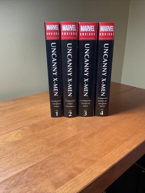 Uncanny X-Men Omnibus Vol. 1-4 Classic Spine OOP