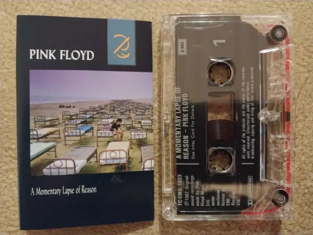 PINK FLOYD - A Momentary Lapse Of Reason Cassette Tape $17.95