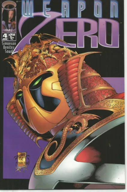 Weapon Zero #4 by Walter Simonson & Joe Benitez (Image, 1995)