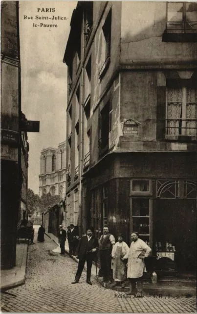 CPA PARIS 5e - Rue St-Julien-le-Pauvre (65036)