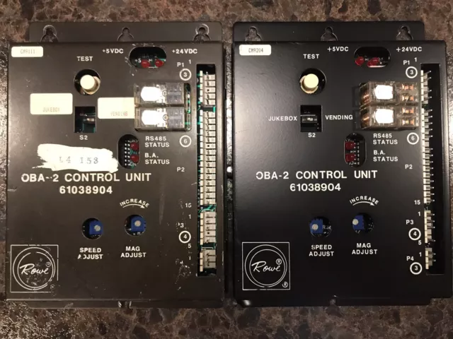 2 Rowe 61038904 OBA-2 Control Unit Used/Untested