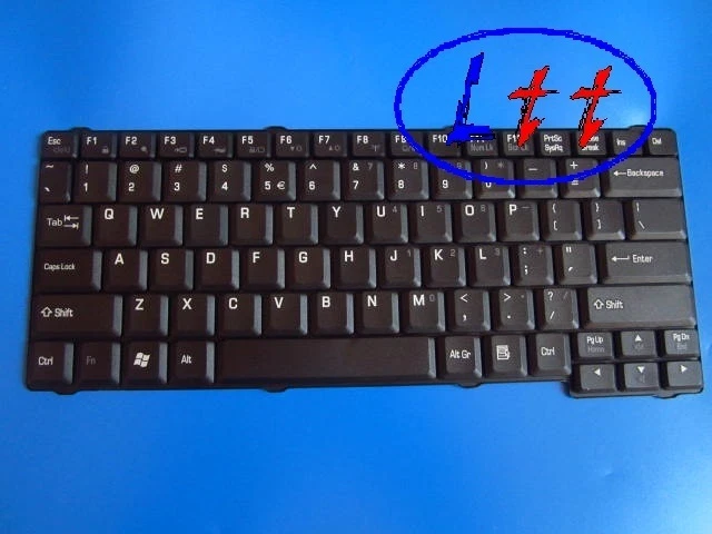 Clavier AZERTY Français Pour Packard Bell Easynote - Neuf, Référence AEPB2F00010
