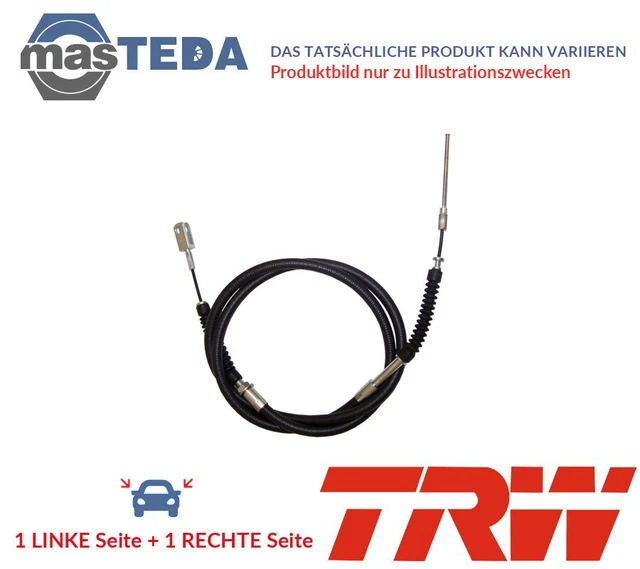 Gch2566 Handbremsseil Bremsseil Hinten Trw 2Pcs Für Peugeot 406