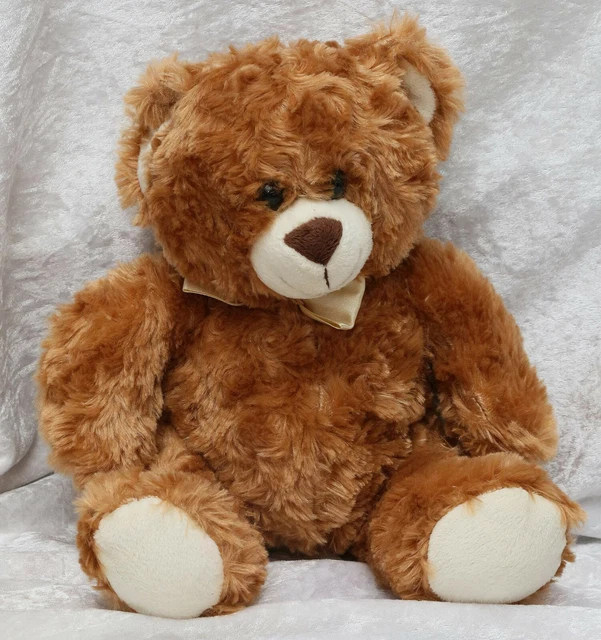 WILKO TEDDY BEAR 9 inches tall teddy bear in brown collectable £1.50