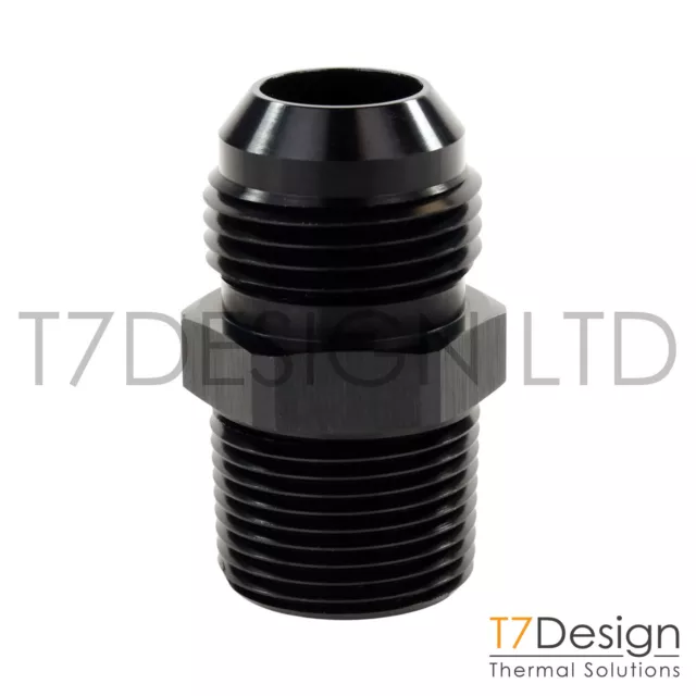 AN4 auf 1/4" NPT Stecker gerader Schlauch Fitting Adapter -4 AN04 JIC - T7Design