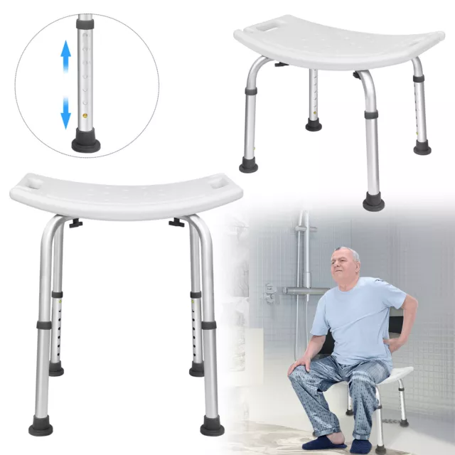 Taburete de ducha silla de ducha altura ajustable asiento de ducha silla de baño taburete taburete de baño nuevo