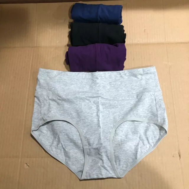 WIRARPA LADIES WAISTED Knickers for Women Cotton Underwear Full