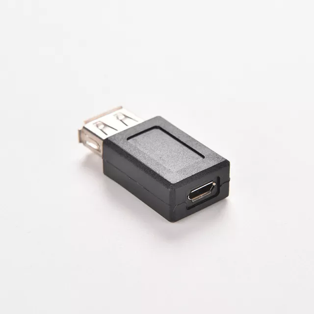 USB 2.0 Type A Female to Micro USB B Female Adapter Plug  ConverterFH BE SE  BA