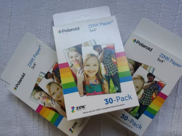Polaroid Zink Paper 2x3 inches for Polaroid Snap Camera, inkless 