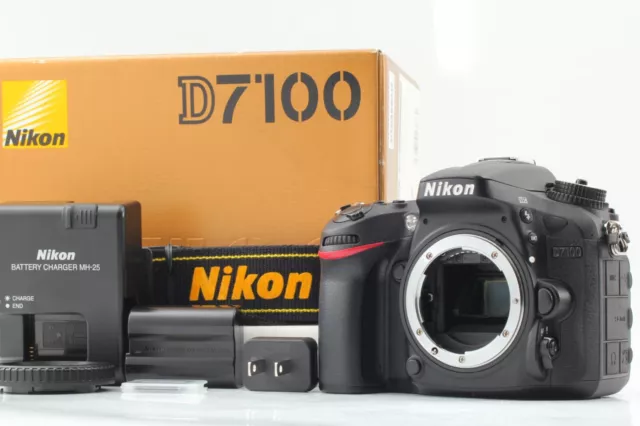 Count 2586 [NEAR MINT w/Box] Nikon D7100 24.1MP Digital SLR Camera JAPAN #195