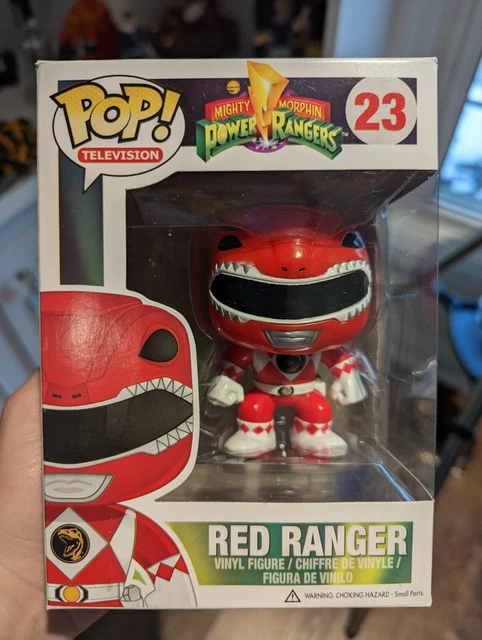 Funko POP! - Mighty Morphin Power Rangers - Red Ranger Vinyl Figure - Vaulted