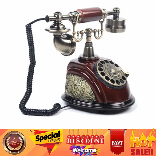 VINTAGE ROTARY DIAL Telephone Phone Working Vintage Retro Old Fashion