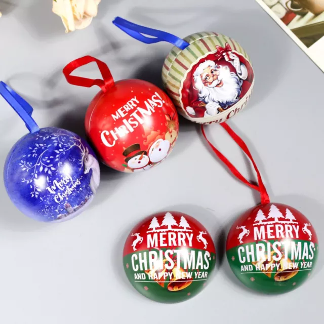 5 Pcs Weihnachtsgeschenke Weihnachts-Süßigkeitstüte Weihnachtsbaum Dekorationen