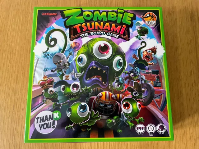 Zombie Tsunami - The Board Game by Lucky Duck Games — Kickstarter