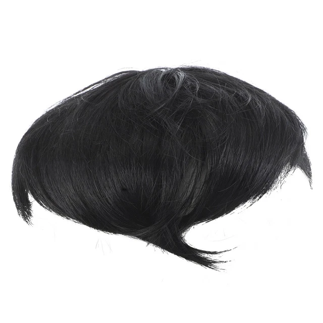 Perruque Courte Pour Hommes En Cheveux Synthétiques – Taille Unique – Neuf Avec étiquettes