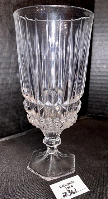 Vintage Fostoria Heritage Iced Tea Glass Clear 10oz 7 1/8" 147115