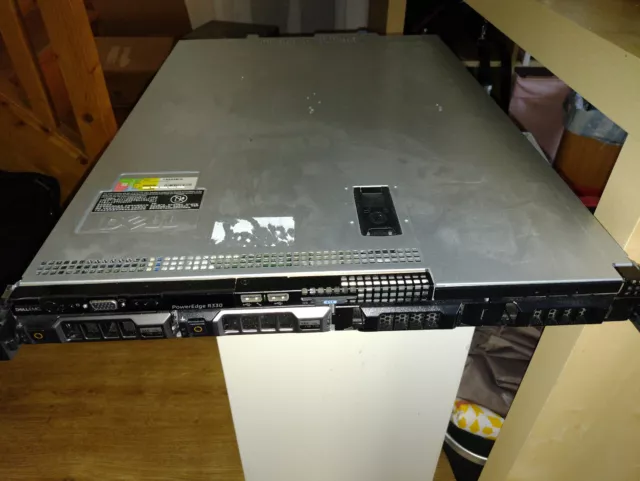 Serveur DELL PowerEdge R330 rackable - Xeon CPU E3-1220 v5 3Ghz - 32 Go RAM ECC