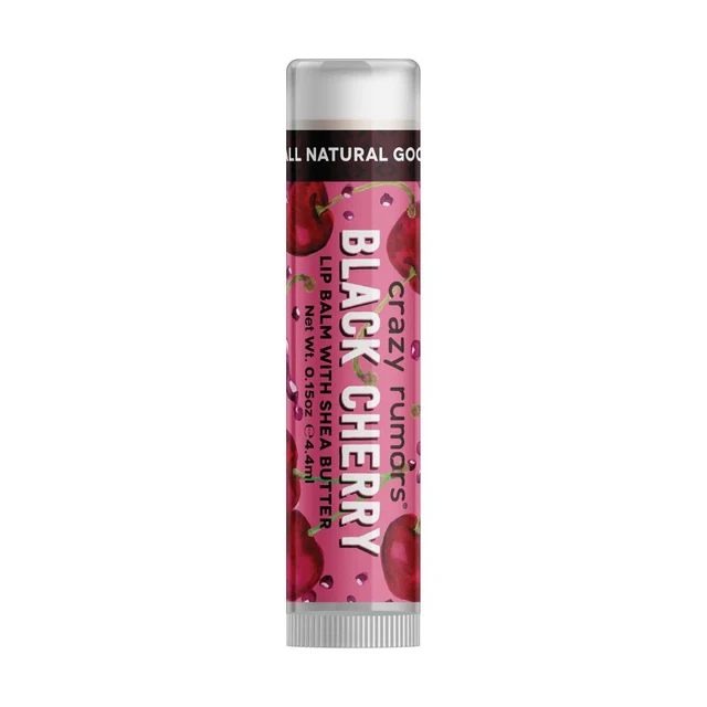 Crazy Rumors Schwarze Kirsche Lippenbalsam mit Sheabutter