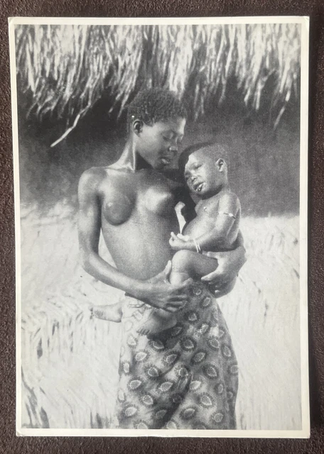 Antik AK „Negermama“~1925 Kolonialismus Afrika Ostafrika EROTIK Jugendstil Karte