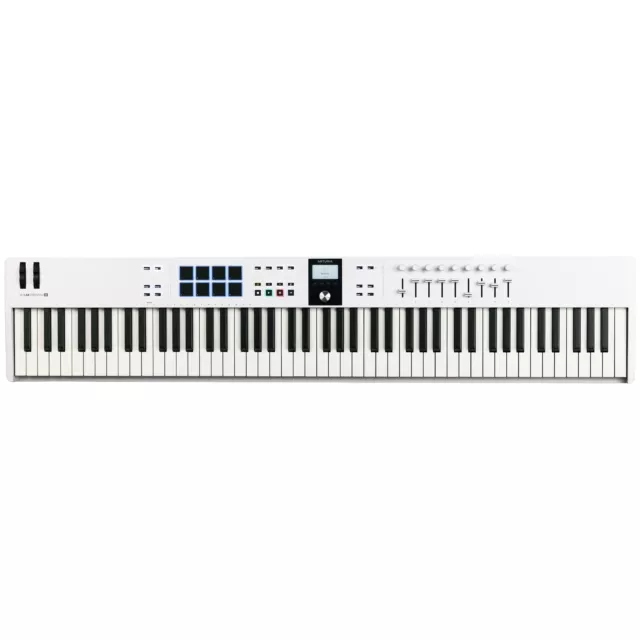 Arturia KeyLab Essential 88 Mk3 White - Master Keyboard
